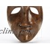 VINTAGE CARVED WOODEN COMEDY/TRAGEDY MASK 20TH C.   202083215081